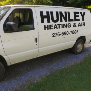 Hunley Heating and Air Weber City VA Van